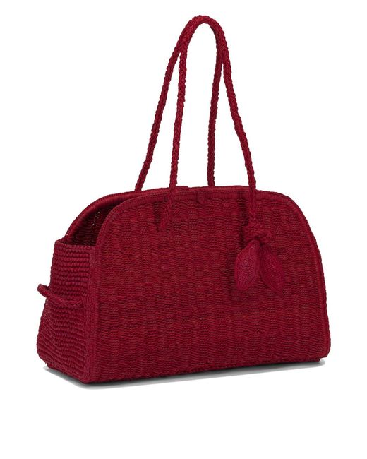 Jacquemus Red "Le Turismo" Medium Handbag