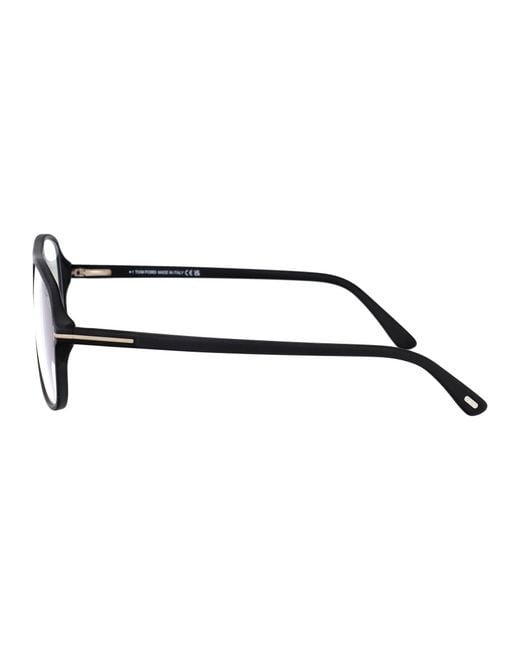 Tom Ford Black Aviator Optical Ft5737 B 002 for men