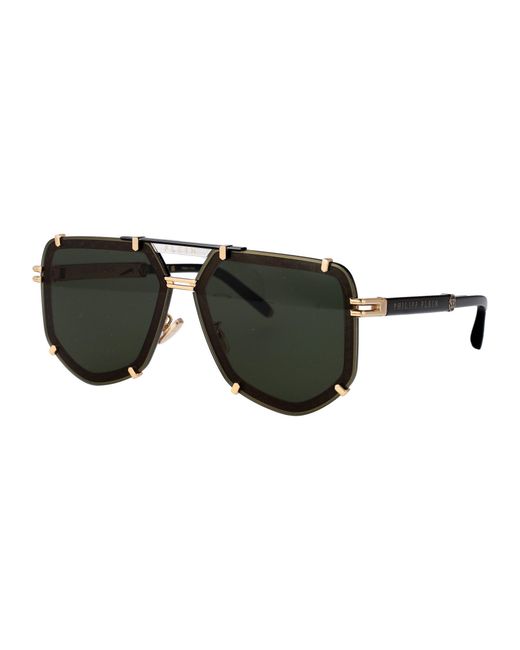 Philipp Plein Black Sunglasses