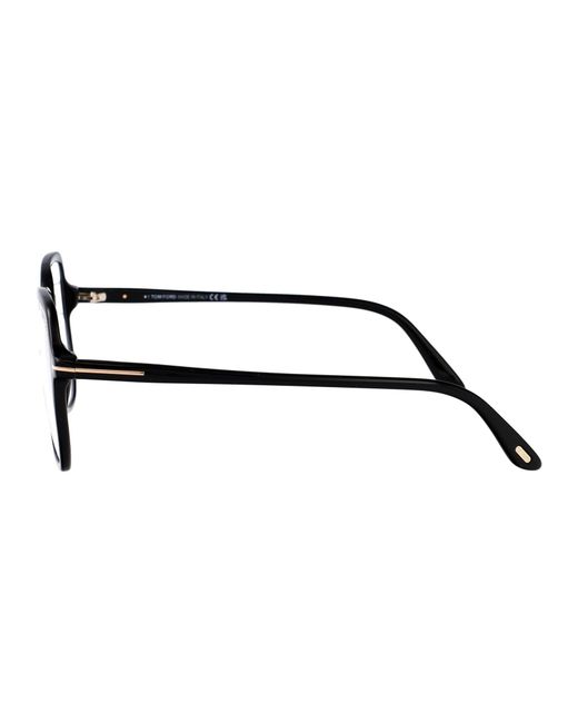 Tom Ford Black Nero Lucido Acetate Optical Glasses