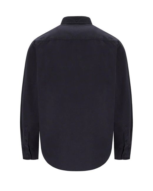 Carhartt Blue L/ Bolton Dark Shirt