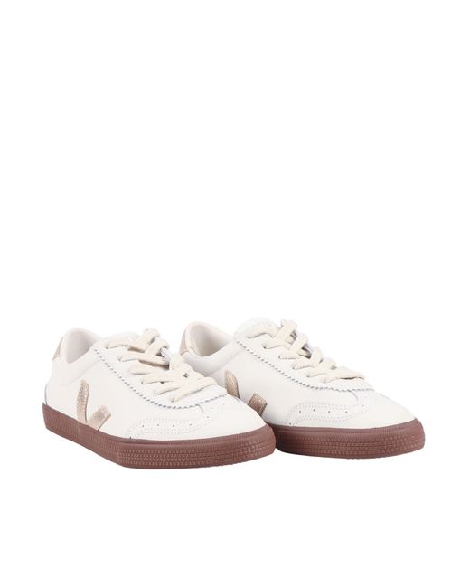 Veja Volley O.T. White_Platine_Bark Sneakers
