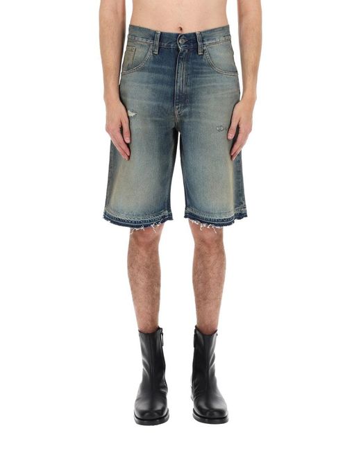 sunflower Blue Cotton Shorts For for men
