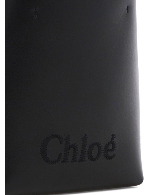 Chloé Black Chloé "Chloé Sense" Handtasche