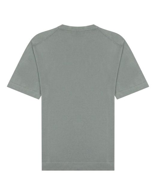 Drumohr Gray T-shirts Green for men