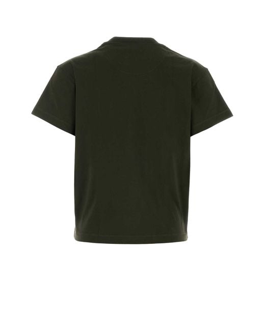 Jil Sander Green T-Shirts Cn Ss 3 Pack Emb