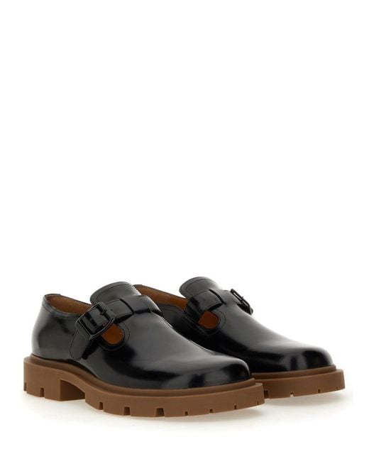 Maison Margiela Black Leather Monk
