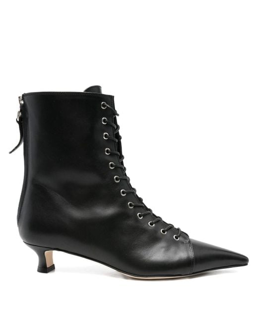 Aeyde Black Trixi Calf Leather