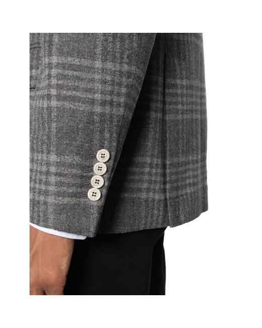 Brunello Cucinelli Blazer -jas in het Gray voor heren