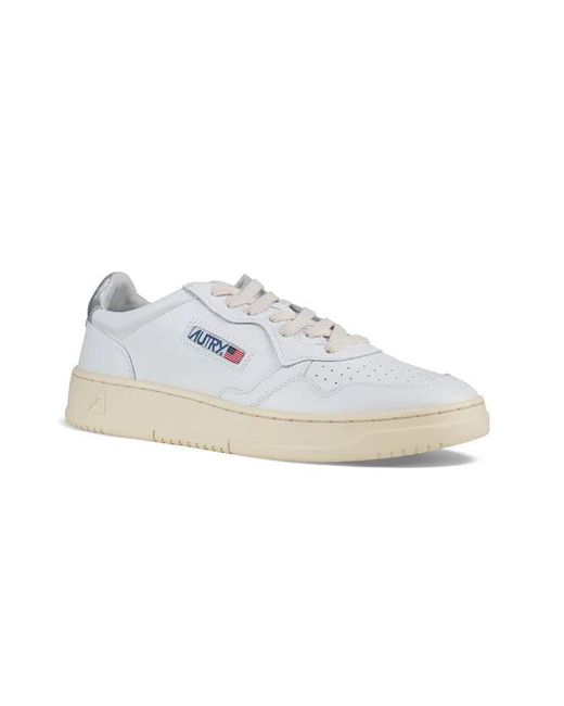 Autry White Sneakers 01 Medalist