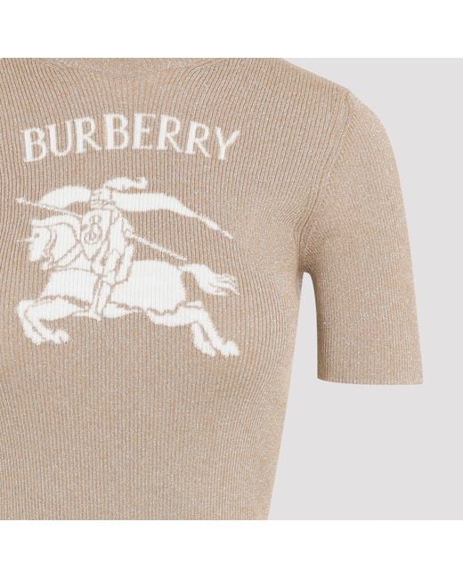 Burberry Natural Archive Sheila Knit T-Shirt