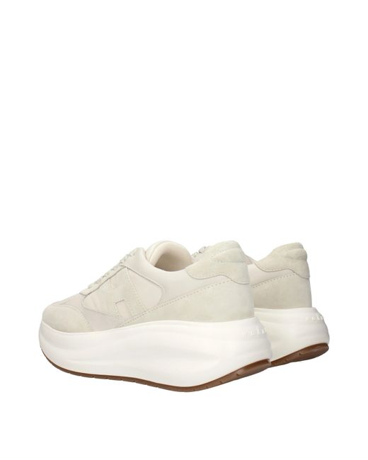 Hogan White Sneakers Leather/Ivory