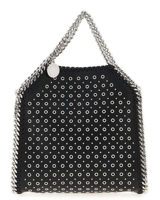 Stella McCartney Black 'Tiny Falabella' Handtasche