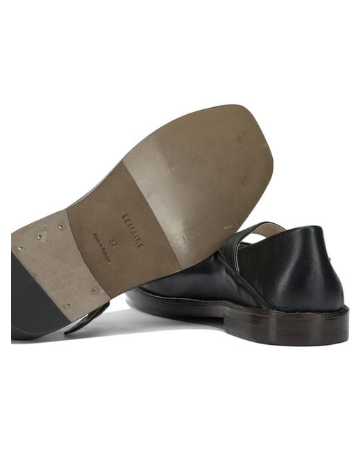 Ballerines Lemaire en coloris Black