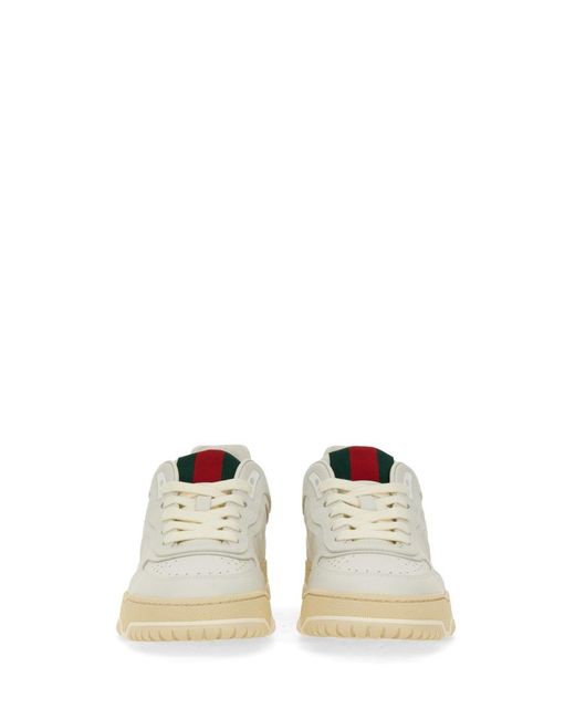Gucci White Sneaker Re-Web