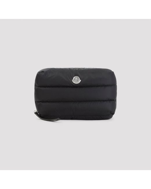 Moncler Black Caradoc Wash Bag for men