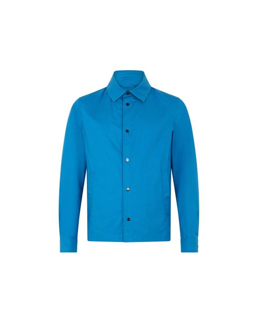 Herno Shirtstijl Jas in het Blue