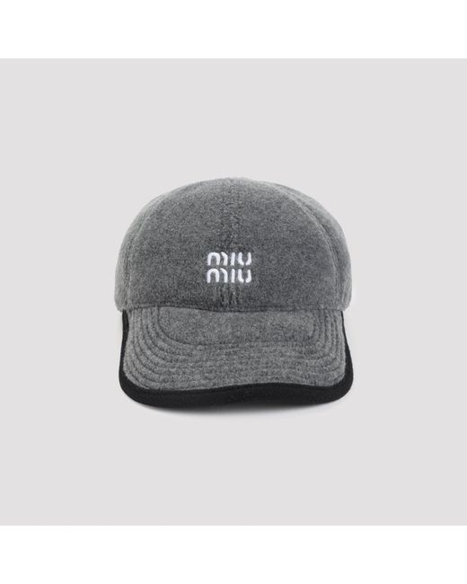 Miu Miu Gray Hat