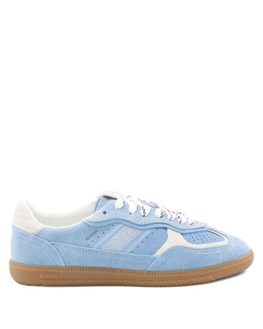 Alohas Blue Tb.490 Rife Cornflower Cream Leather Sneakers