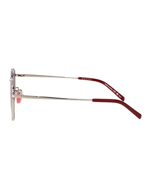 Gucci Red Sunglasses for men