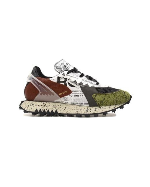RUN OF Lauf von Turnschuhen mehrfarbig in Multicolor für Herren