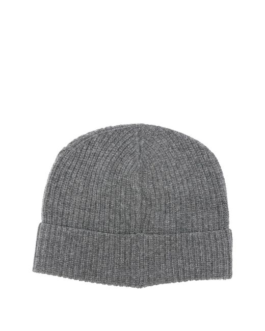 Seven Gauge Gray Beanie for men