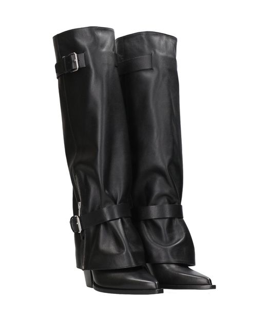 Elena Iachi Black Boots