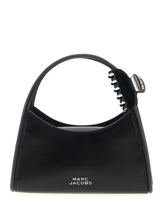 Marc Jacobs Black 'The Glam Claw Clip' Crossbody Bag '