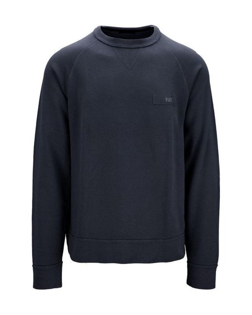 Fay Blue Sweaters for men
