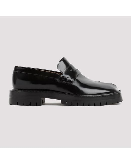 Maison Margiela Black Tabi County Loafer
