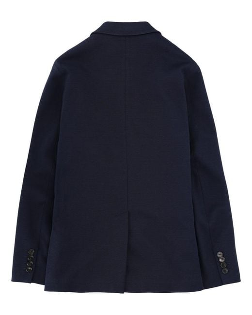 Gucci Blue Single Breasted Jacket