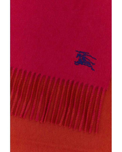 Burberry Red Mu Emb Knight Solid