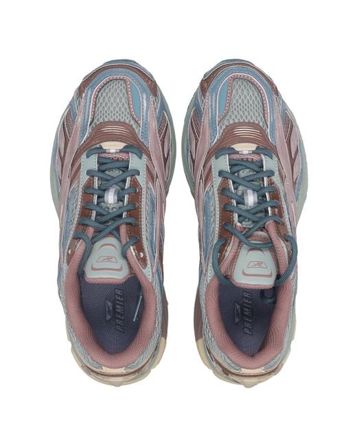 Reebok Gray Reebok Rust+Blue