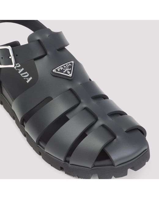 Prada Black Sandals