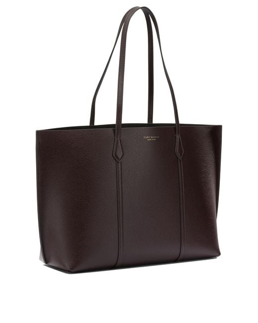 Tory Burch Black Bordeaux Cow Leather Shoulder Bag