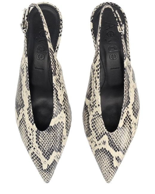 Aeyde Metallic Shoe "Camila"