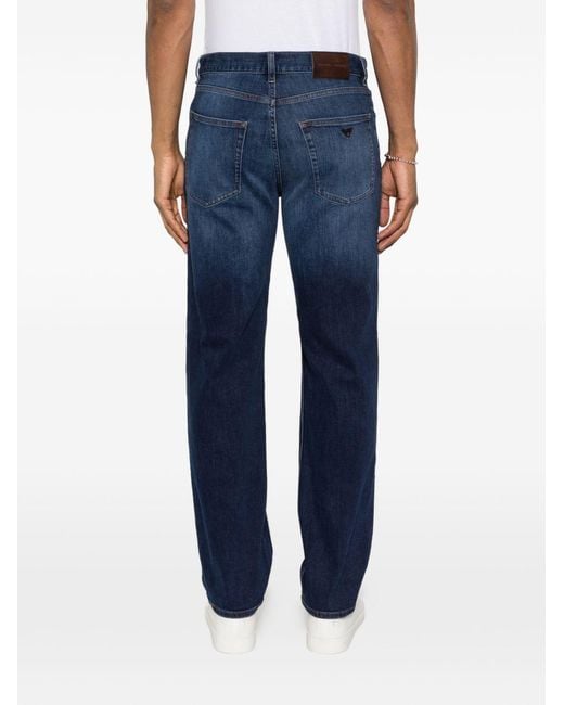 Emporio Armani Blue Denim Cotton Jeasn for men