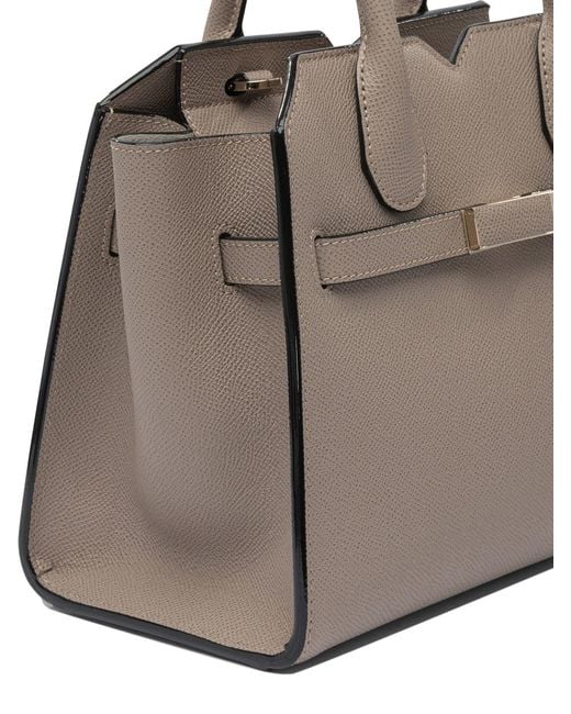 Valextra Natural Calf Leather Handbag