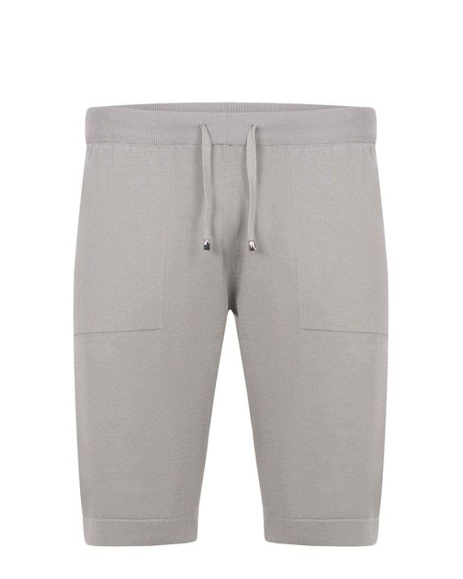 Filippo De Laurentis Shorts Van Filippo De Laurentiis Gemaakt Van Katoen. in het Gray voor heren