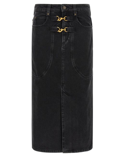 Isabel Marant Black 'Pavina' Skirt