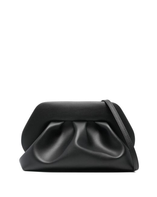 THEMOIRÈ Black Bios Medium Vegan Leather Clutch