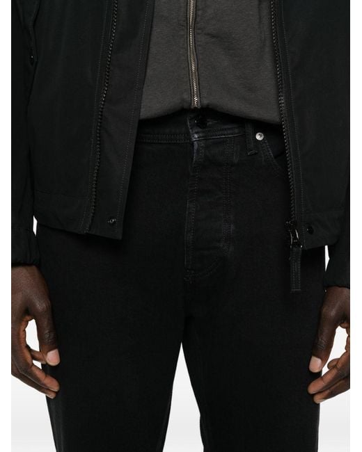 Stone Island Black Denim Cotton Jeans for men