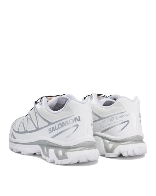 Salomon White 'Xt-6 Gtx' Sneakers for men