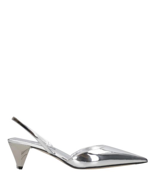 3Juin Metallic Sandals