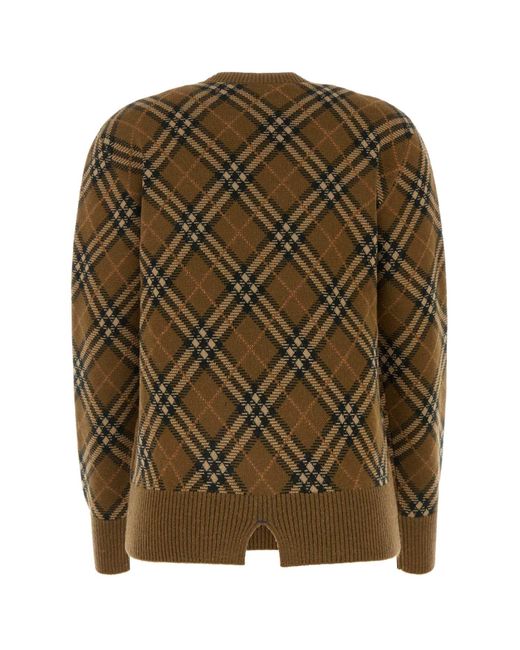 Burberry Green Knitwear