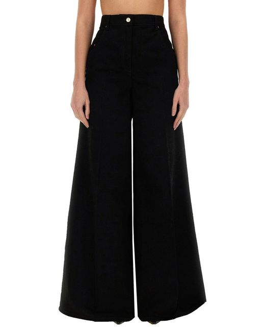 Nina Ricci Black Flared Pants