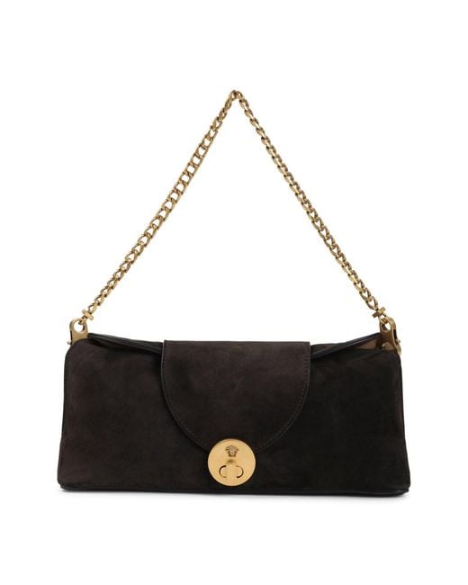 Versace Black Leather Cluch Bag