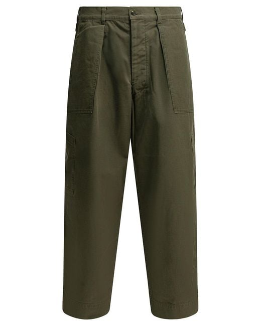 A.PRESSE Usaf Trousers Green for men