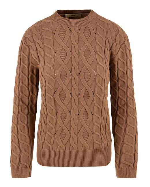 Akep Brown Sweaters Kamel