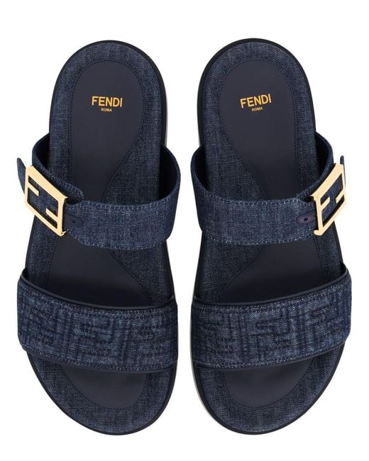 Fendi Blue Feel" Sandal
